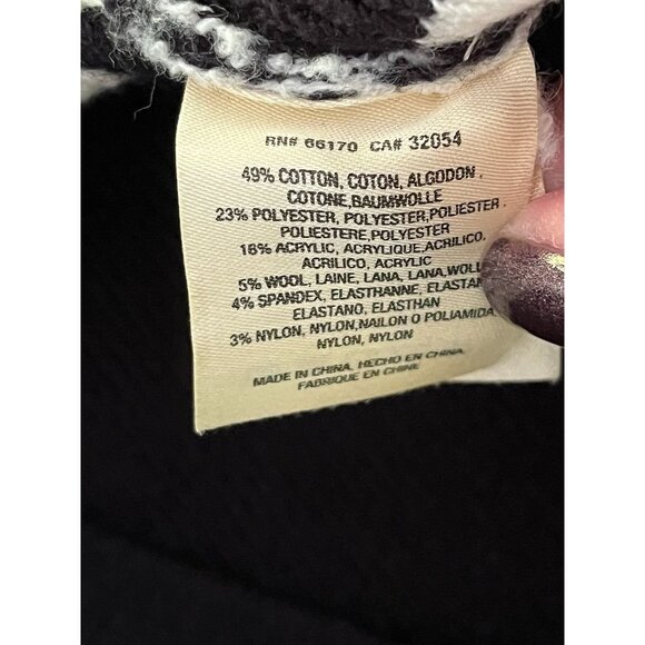 EUC Angel Of The North Womens XL Cardigan Sweater With Buttons & Stripes - Picture 6 of 8